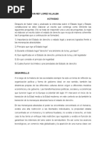 Actividad Estado Legal y Estado Constitucional