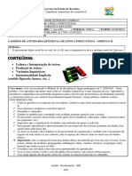 1º ANO EJA E.L.C Português Modulo 02