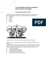 Ensayo de Noviembre de Historia Geografía y Ciencias Sociales