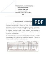 La Matriz Del Perfil Competitivo