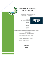 Proyecto Grupal de Investigación - Producción de Biogas - Ingeniería Ambiental - Unam - Ilo - Moquegua - Perú-Informe