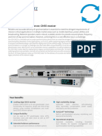 OSA PTP Grandmaster, NTP Server, GNSS Receiver. Your Benefits