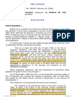 Petitioner Respondent: Rodolfo C. Velasco, - People of The Philippines