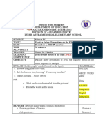 Grade 4 Cot DLP q4 Science by Teacher Naomi