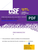 Psicologia Da Saude e Hospitalar - Aula Psicossomatica