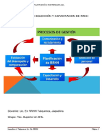 Seminario Selección y Capacitación de Personal