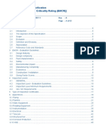 30.99.00.8517-1 Rev. 0 (1) Criticality Rating Specs