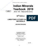 Indian Minerals Yearbook 2019: (Part-III: Mineral Reviews) 58 Edition