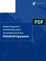 PEGASUS Spyware: Detecting and Protecting Your Smartphone From