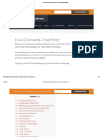 Linux Commands Cheat Sheet - Linux Training Academy