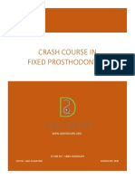 Crash Course in Fixed Prosthodontics