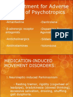 Treatment For Adverse Effects of Psychotropics