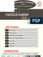 Particle Damper: Department of Civil Engineering