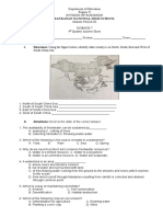 Science 7 4Q Answer Sheet