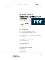 Pharmaceutical Biotechnology MCQs With Answers - Remix Education