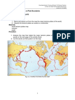 Grade 10 Science Activity - Sheets - Earth Science - Plate Tectonics