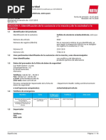 Sulfato de Aluminio MSDS