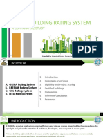 Comparative Study of Green Building Rating System