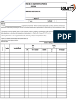 Ficha de Entrega de E.P.I - Equipamento de Proteção Individual