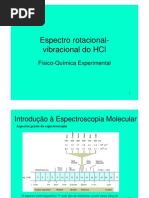 Espectro Rotacional-Vibracional Do HCL