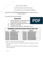 CAO 2021 Assignment Question