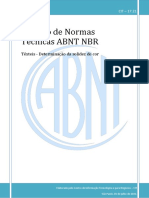 Relação de Normas ABNT