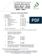 Daratassalam International, Delhi Public School - Riyadh: Fee Structure - (Igcse)