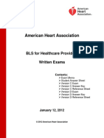 2012 BLS HCP Exam Binder C and D 01 20 2012