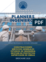 Brochure Planners Ingenieros 2020