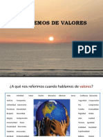 Hablemos de Valores