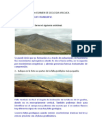 3er EXAMEN DE GEOLOGIA APLICADA