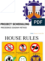 Project Scheduling: Precedence Diagram Method