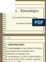 Porcentajes