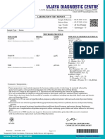 Thyroid Profile: Laboratory Test Report