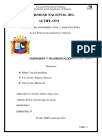 Dispersion y Fragmentacion.-.-.