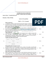 Course: Be Cse & B.Tech IT Cs8591 Computer Networks Sem & Class: V Sem Iii Cse & It Duration: 1 Hour 30 Mins Maximum: 50 Marks Answer ALL Questions