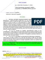 Petitioner-Appellant Vs Vs Oppositor-Appellee Miguel Tolentino Saturnino D. Ramirez