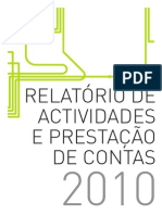 Relatório e Contas TCB - 2010