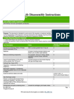 Product End-of-Life Disassembly Instructions