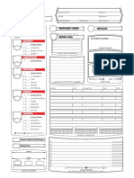 Sheet - Character (Fillable)