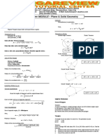 Review Module 5 Plane and Solid Geometry Part 1