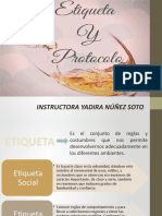 Etiqueta y Protocolo