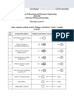 Department of Electrical and Electronic Engineering EEE-220 Electrical Wiring and Drafting Drawing Lecture-I