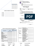 Parent/Guardian'S Signature: Attendance Record Department of Education