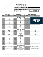 Part Test - 3 (Senior) Key & Solutons 2011-P2 8-6-2020 - F