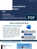  Entorno de Word y Rand