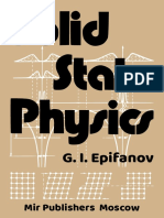 G. I. Epifanov - Solid State Physics (1979, Mir Publisher)