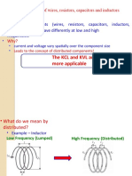 High Frequency Behaviour of Components