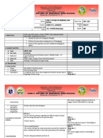 Lesson Plan in Pe 10 - Sir Jolax