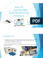 Tema 1 Conmutadores Electronicos de Potencia